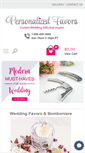 Mobile Screenshot of personalizedfavors.com